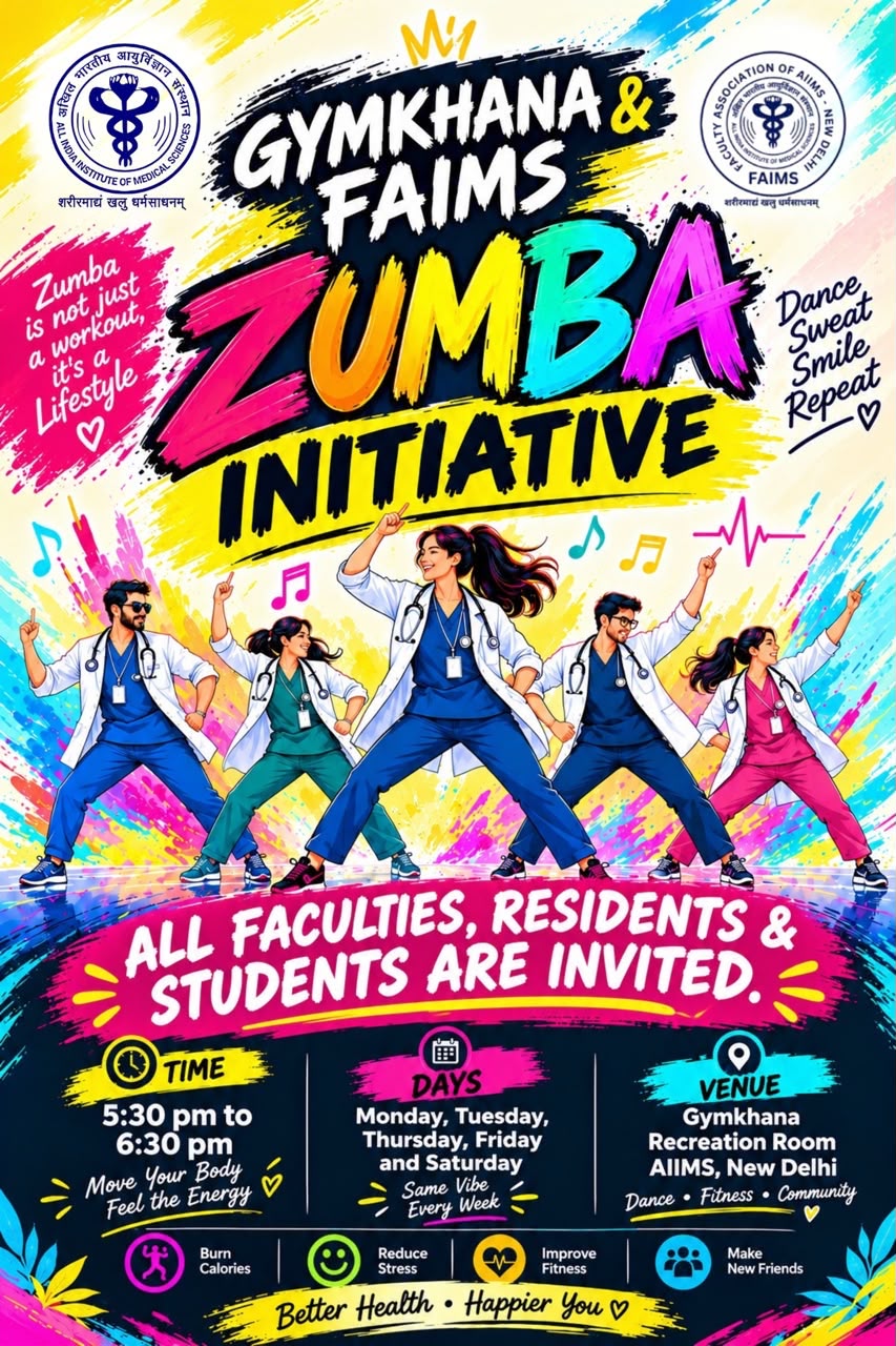 Gymkhana & FAIMS Zumba Initiative – Dance Your Way to Better Health