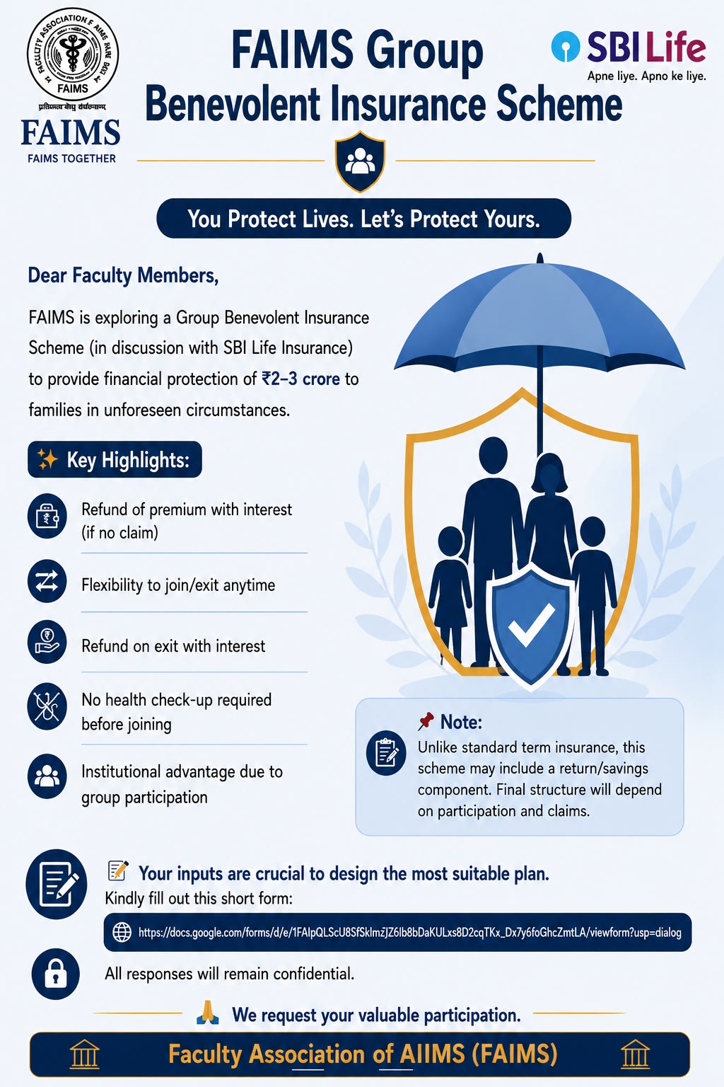 FAIMS Group Benevolent Insurance Scheme